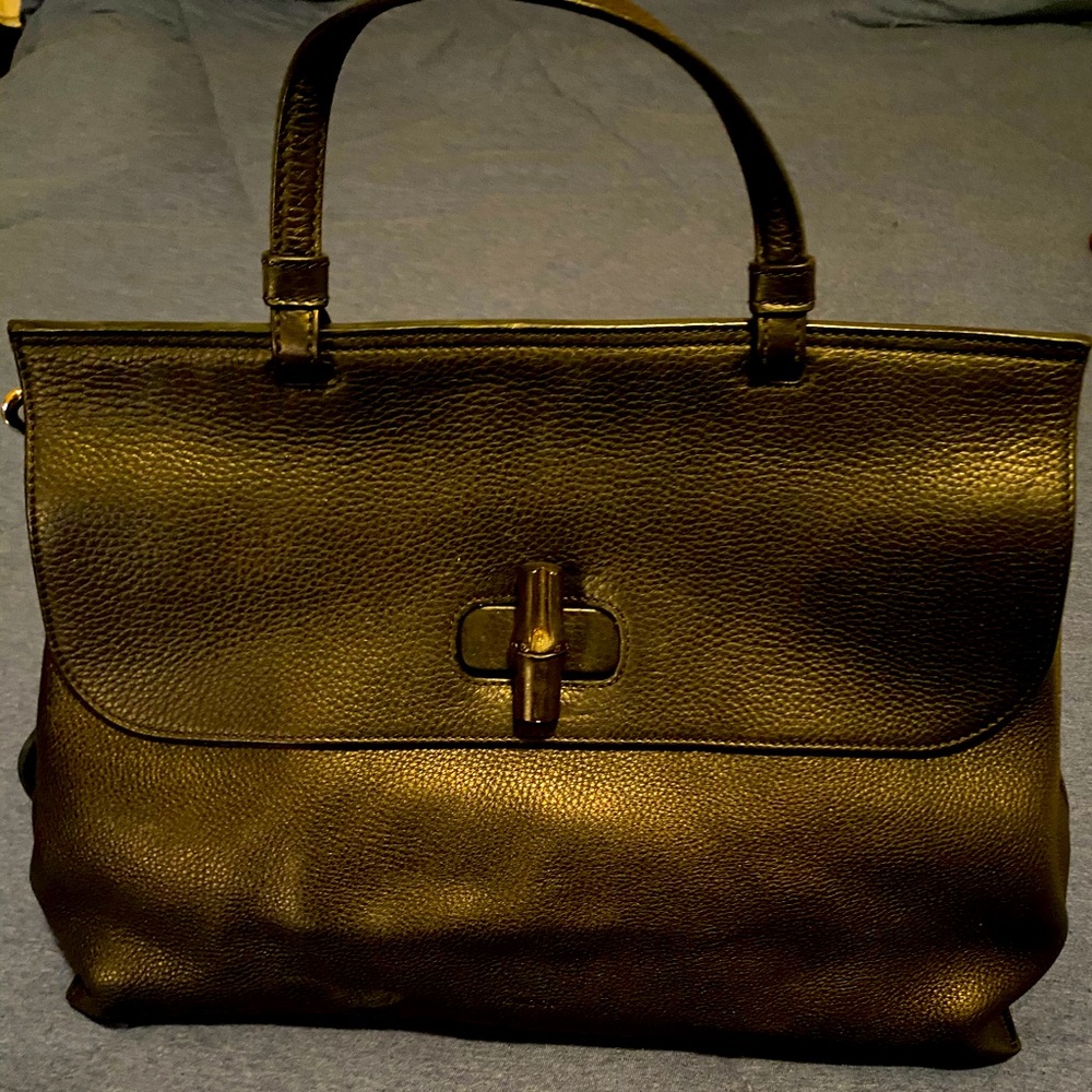 Gucci bamboo daily Large Top Handle
